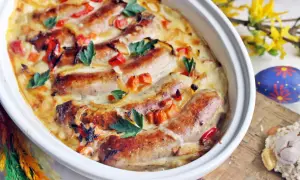 Kiełbasa w sosie chrzanowym: Przepis na idealne danie!