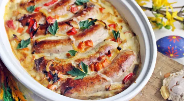 Kiełbasa w sosie chrzanowym: Przepis na idealne danie!