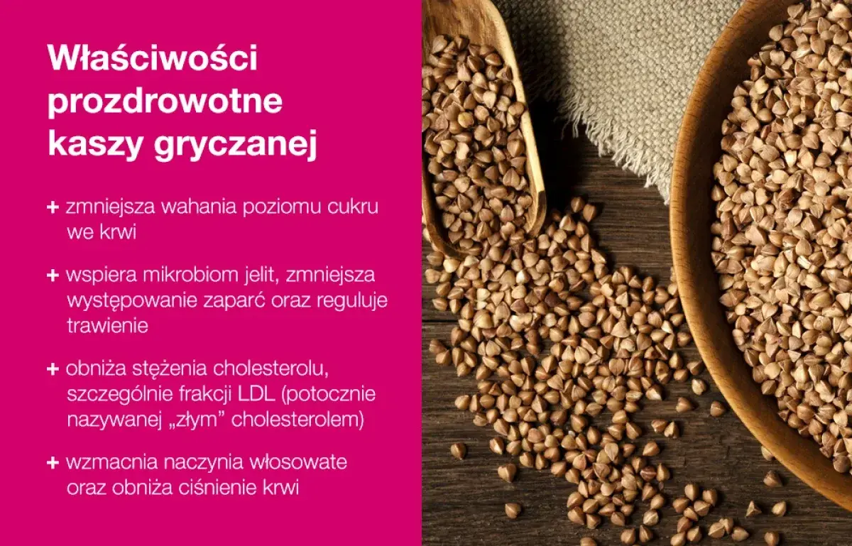 Kasza gryczana: Czy jest zdrowa? Właściwości, korzyści i jak gotować