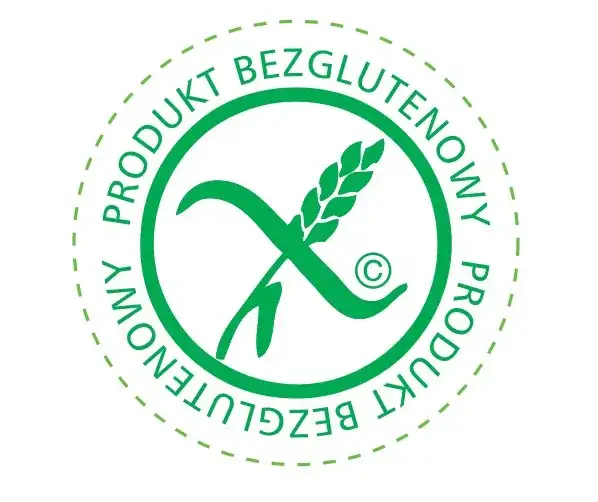 symbol przekreślonego kłosa, certyfikat bezglutenowy