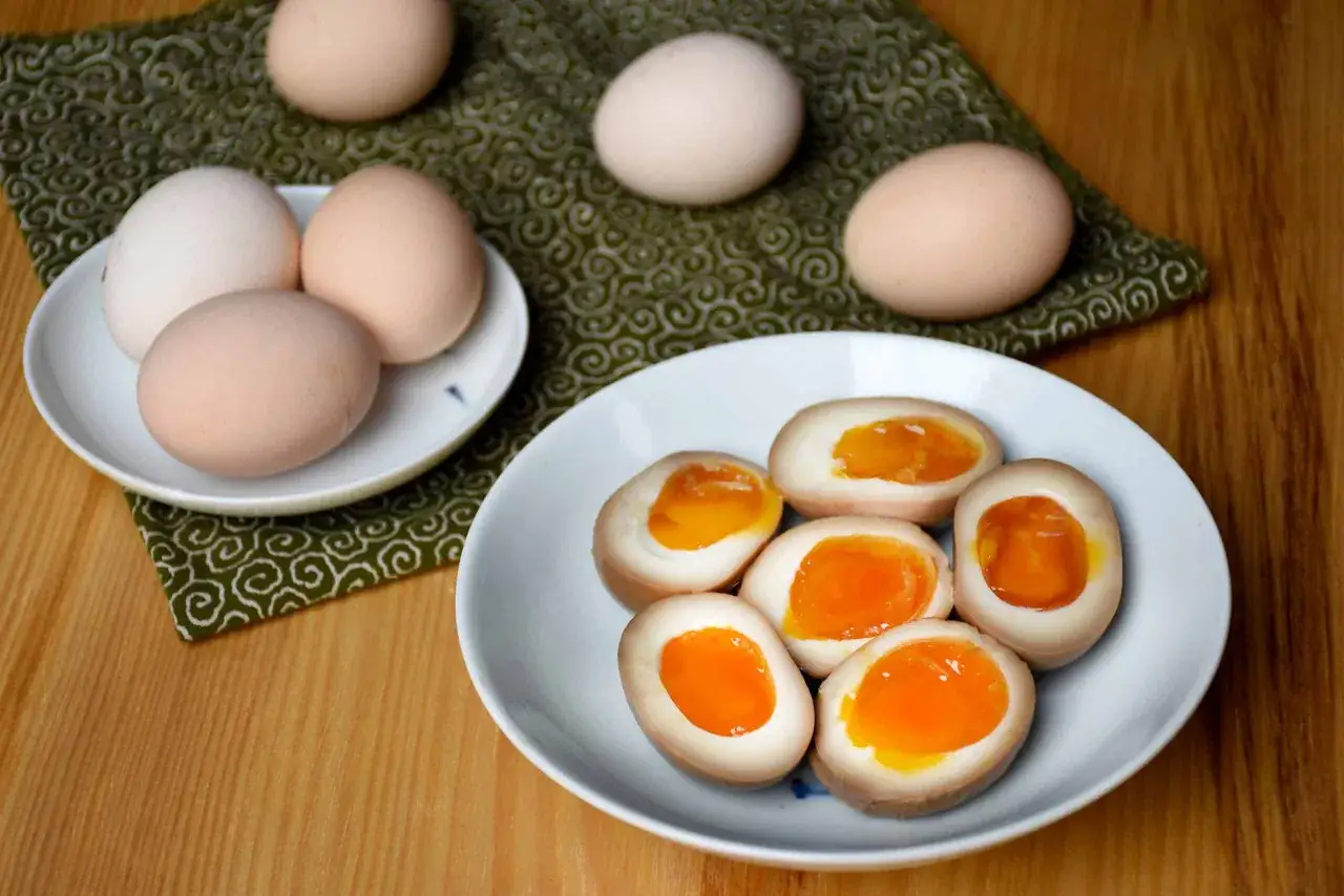 Jajko Ajitsuke Tamago i boczek Chashu