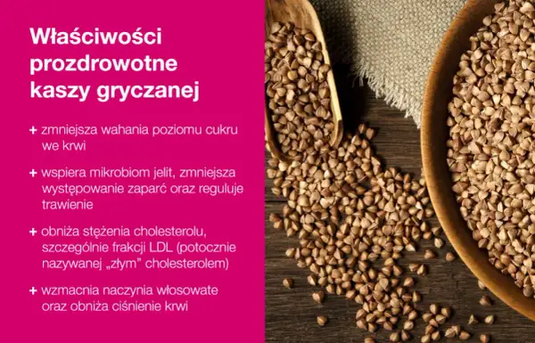 Kasza gryczana: Czy jest zdrowa? Właściwości, korzyści i jak gotować